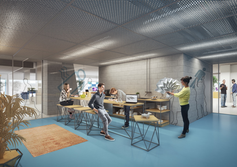 MVRDV plans valley of erupted towers for inaugural UAE project: pixel designboom