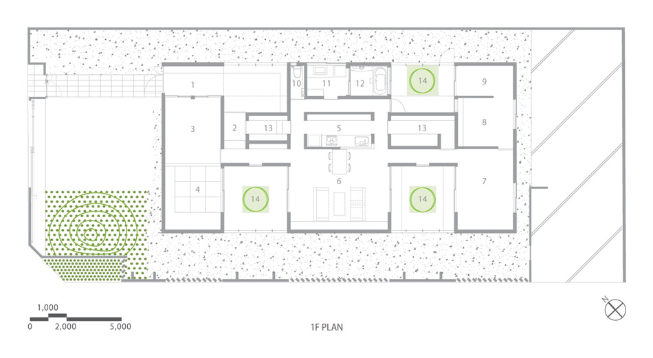 naoko horibe associates house in mayu designboom