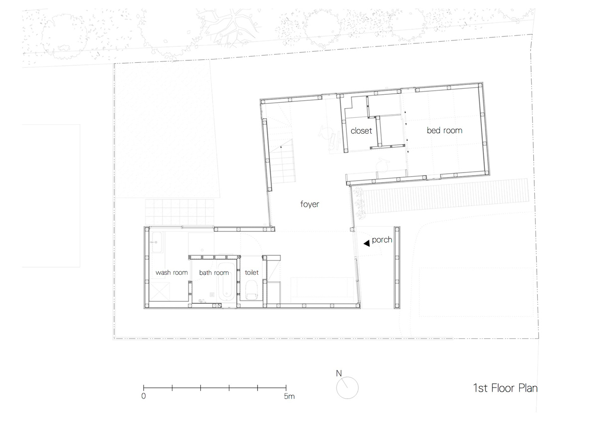 naoya kawabe house in gokurakuji designboom