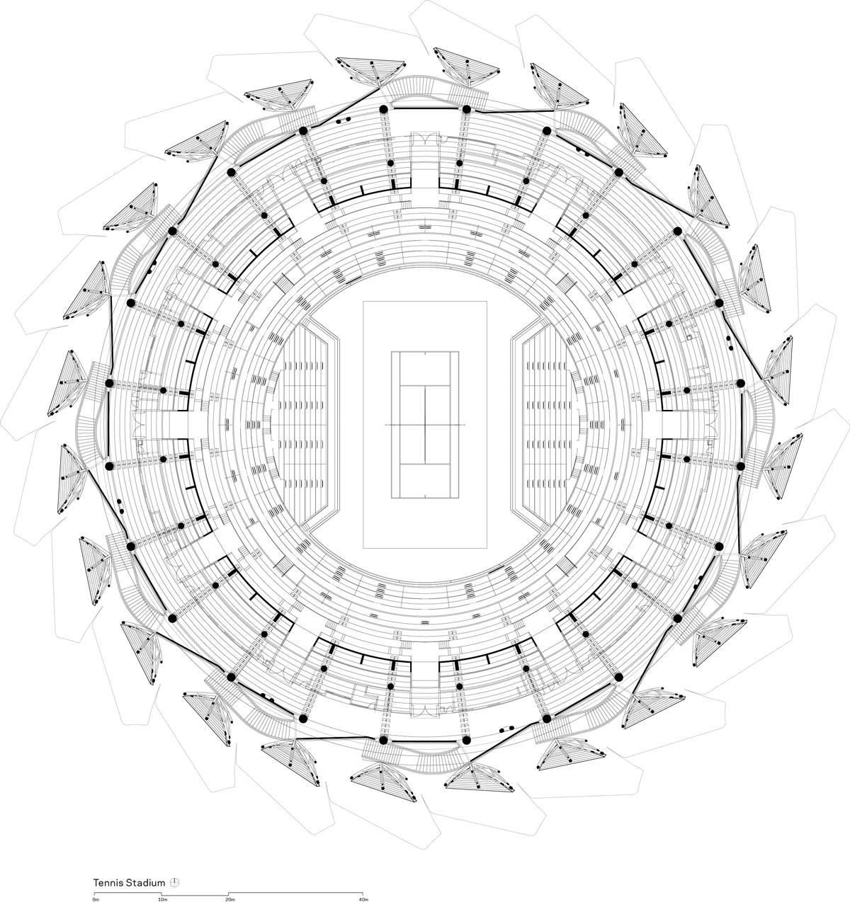 NBBJ expresses sustainable hangzhou stadiums with lotus-petal elements