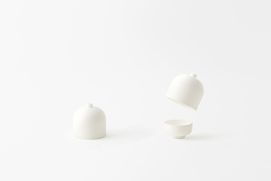nendo: lid collection for urushi kobo oshima