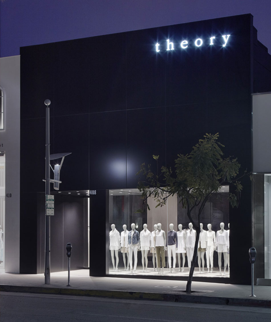 nendo theory stores in los angeles designboom