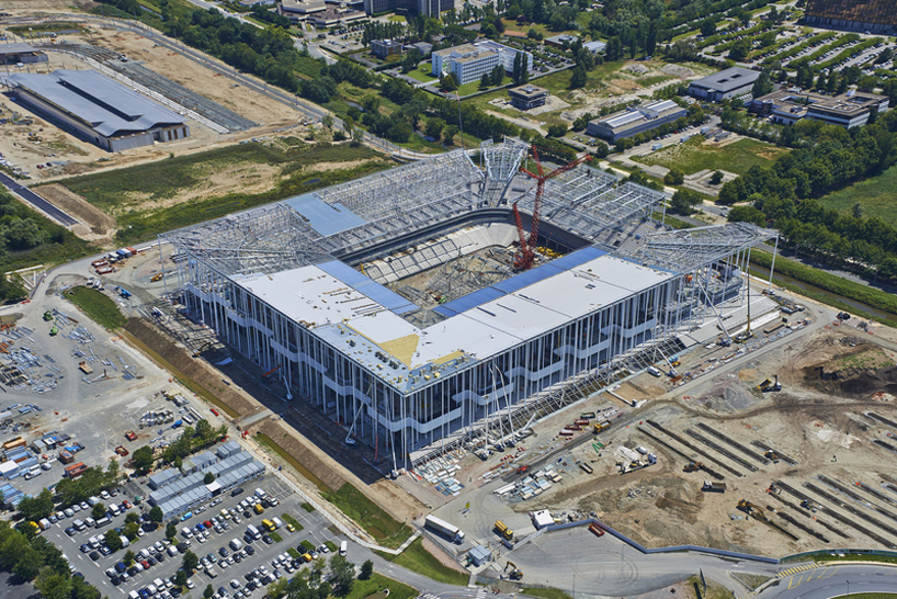 Construction Progresses On Herzog & De Meuron's New Bordeaux Stadium