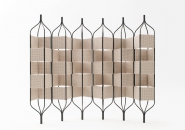 NICHETTO=NENDO trellis bandaged room divider NICHETTO=NENDO trellis bandaged room divider