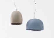 NICHETTO=NENDO paper ice cream lamp foscarini taniguchi aoya washi NICHETTO=NENDO paper ice cream lamp foscarini taniguchi aoya washi