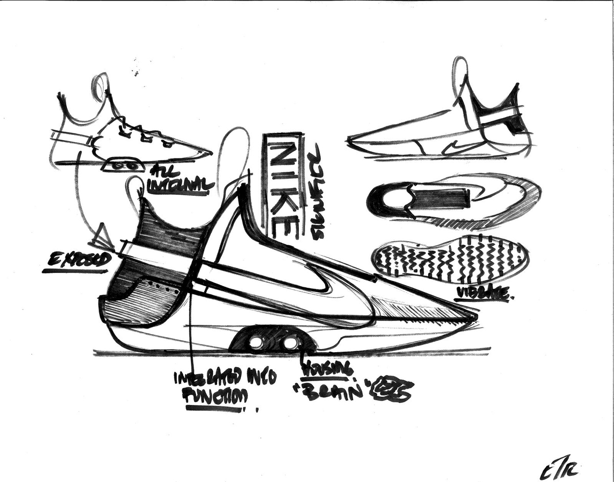 Sketches Nike Air Max Plus on Behance