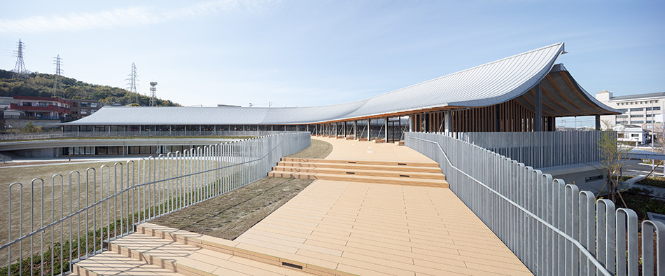 nikken sekkei amakusa complex kokorasu japan designboom