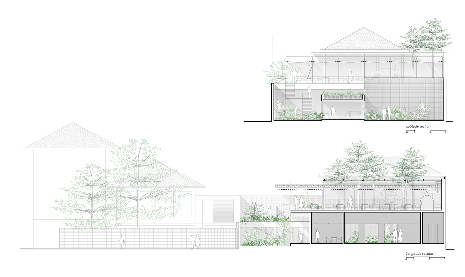 NISHIZAWAARCHITECTS restaurant shade ho chi minh city vietnam designboom