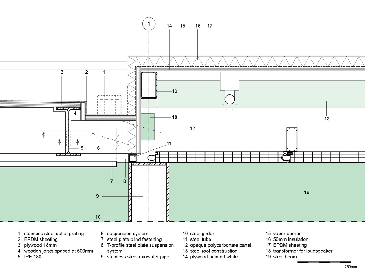 NL architects barneveld centrum train station waiting room designboom