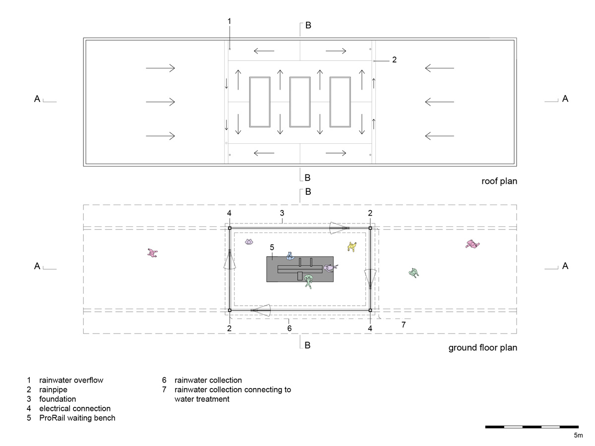 NL architects barneveld centrum train station waiting room designboom