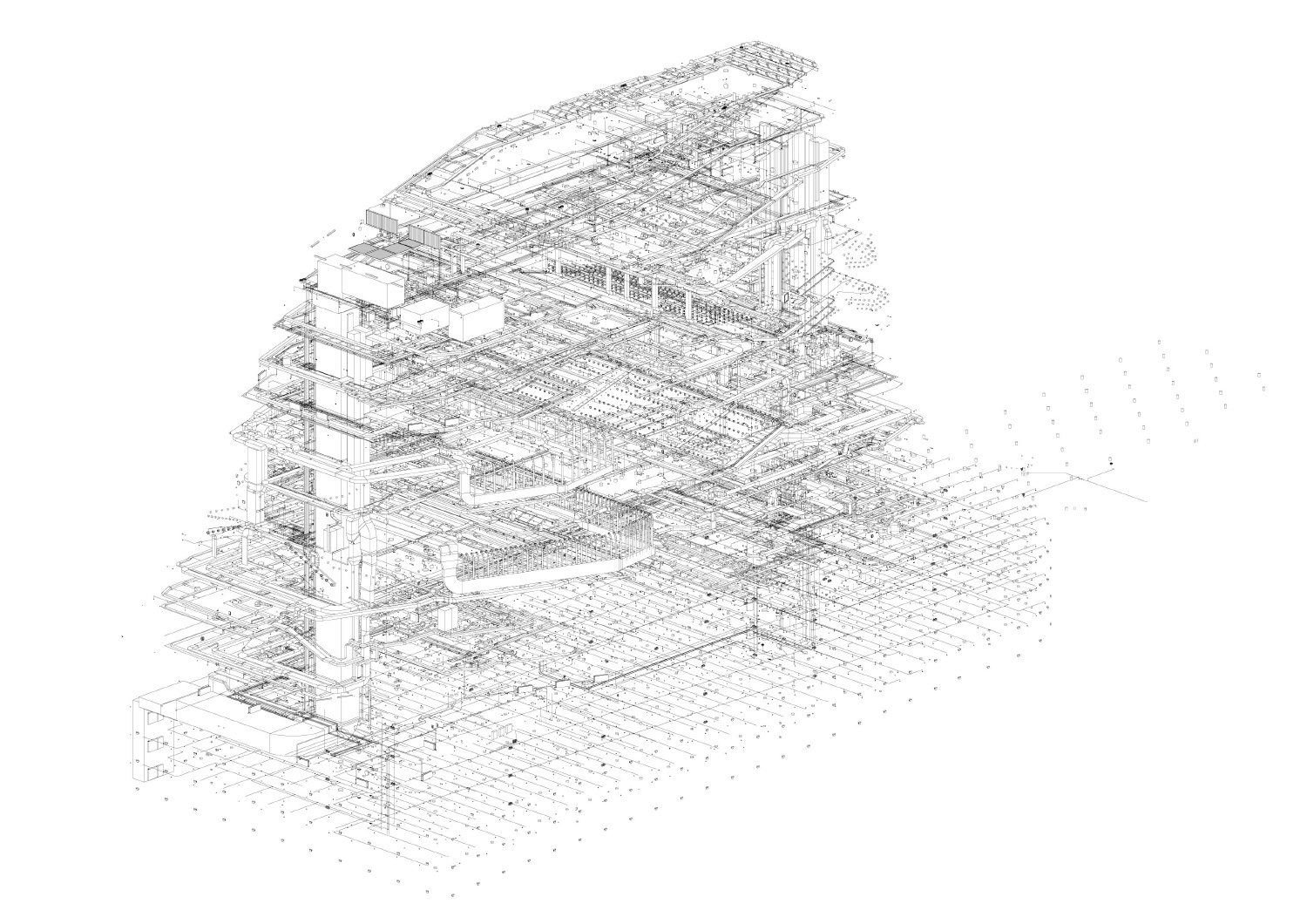 NL architects completes 'forum groningen' in the netherlands