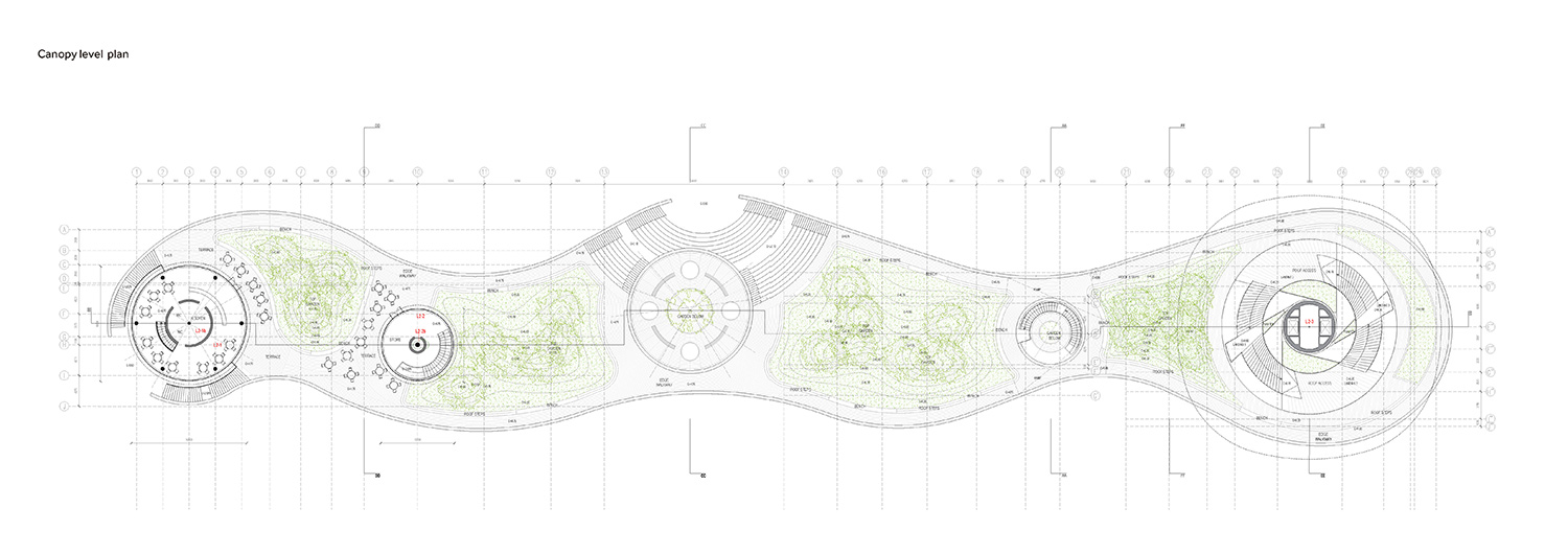 nordic office nanchang waves china designboom