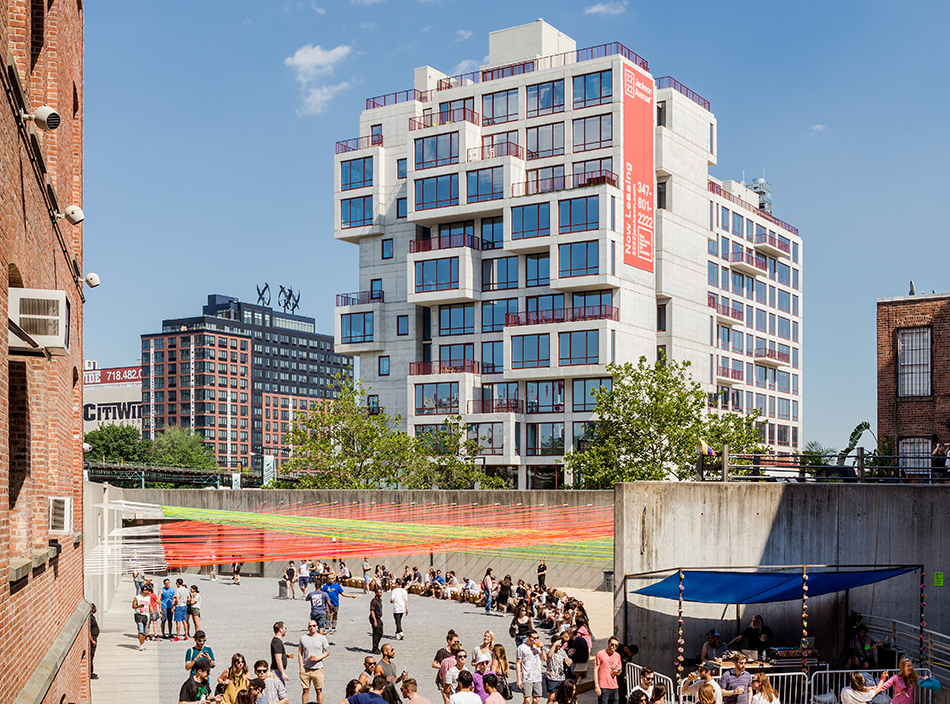 ODA new york 2222 jackson residences long island city queens designboom