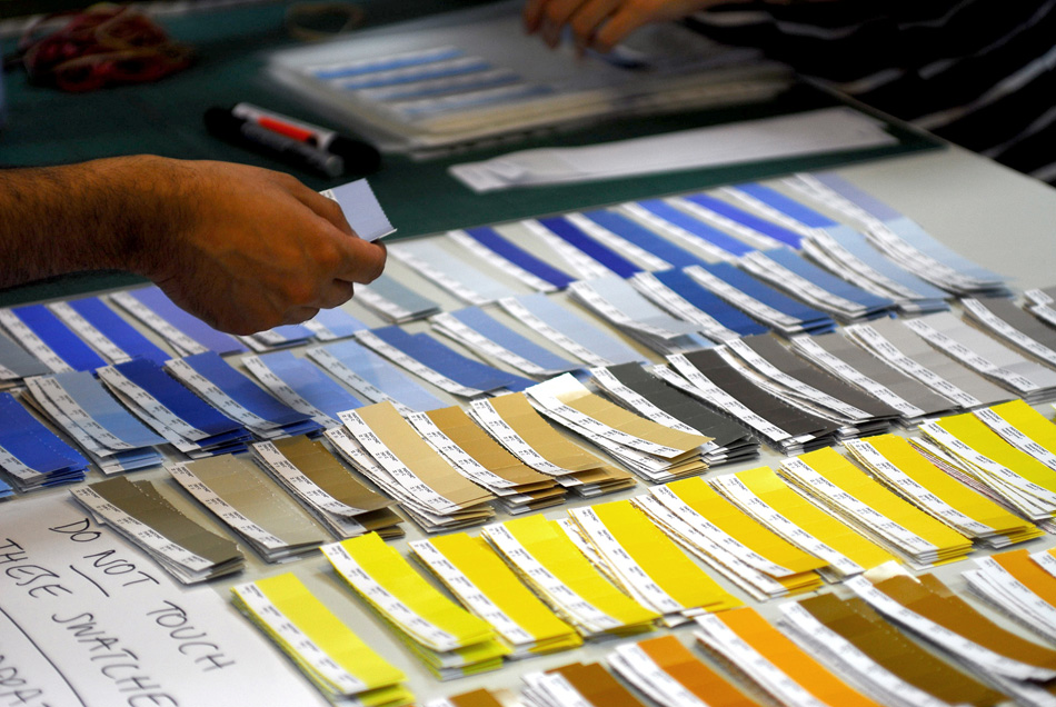 ogilvyone: pantone paper pixels
