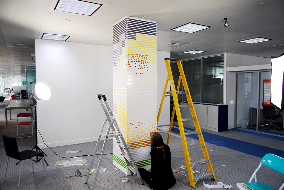 ogilvyone: pantone paper pixels