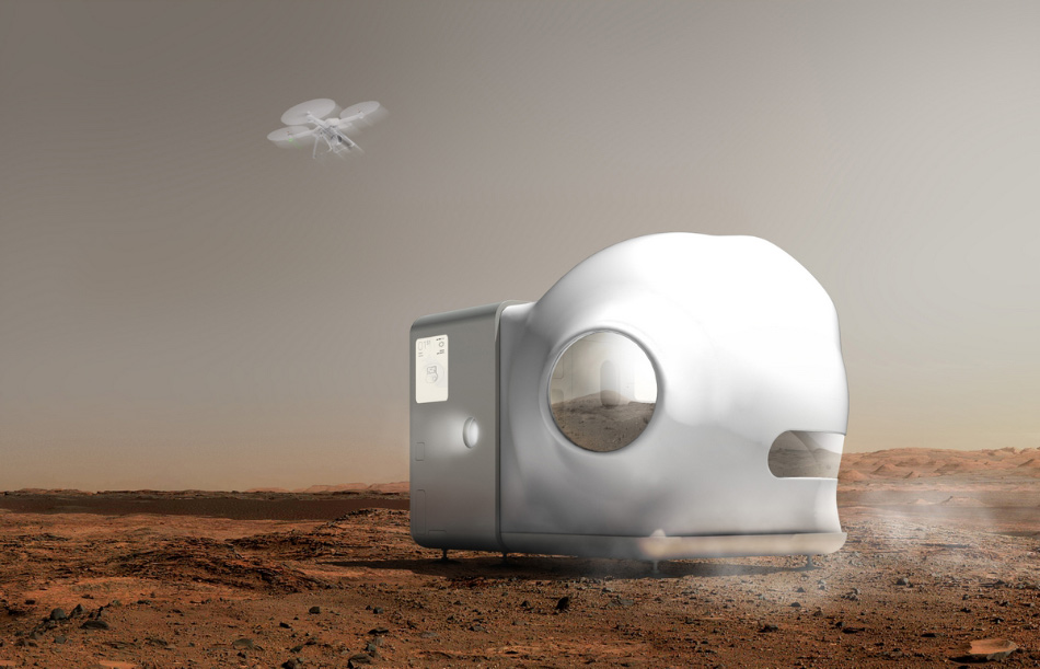 OPEN mars case china house vision xiaomi designboom