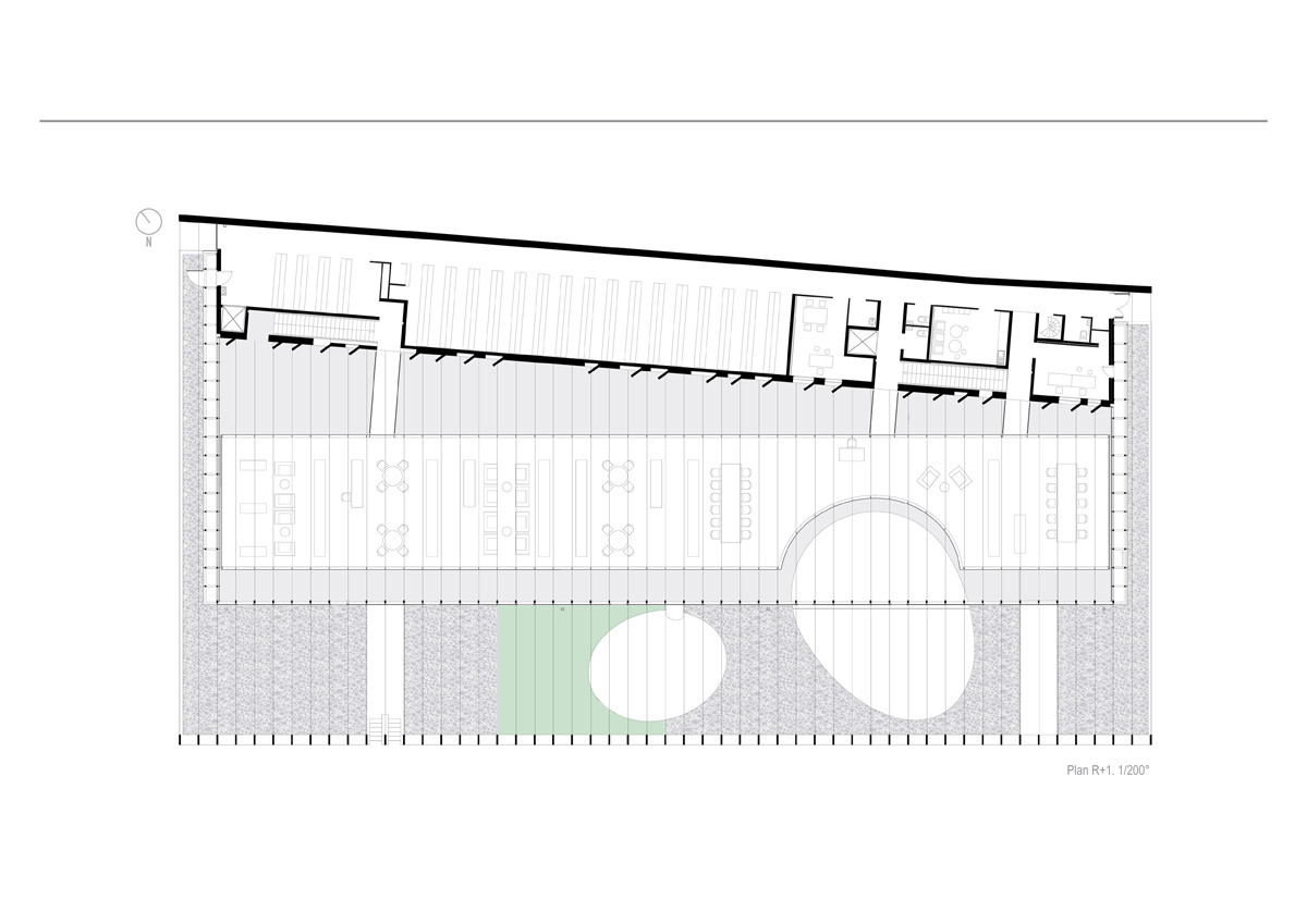 opus 5 architectes media library designboom