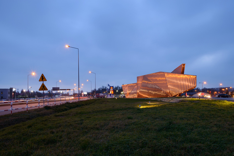 OVO grabczewscy architekci museum of fire in zory poland designboom