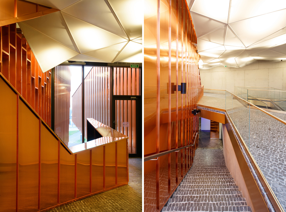 OVO grabczewscy architekci museum of fire in zory poland designboom