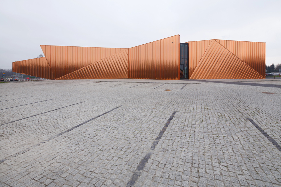 OVO grabczewscy architekci museum of fire in zory poland designboom
