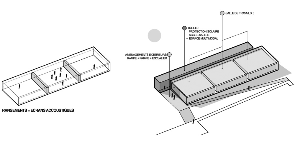 PAN architecture marseille architecture school extension designboom