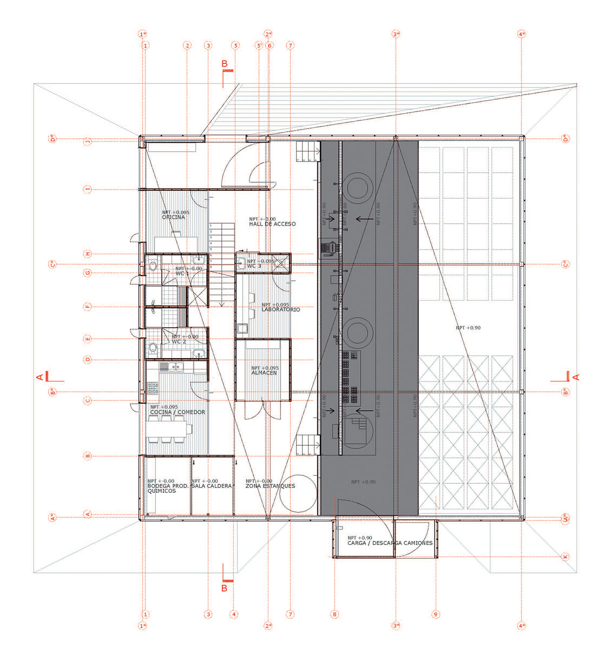 panorama arquitectos: bottling plant