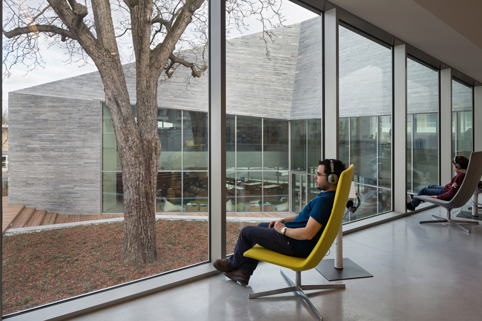 pascale guedot architecte mediatheque media library in bourg-la-reine designboom