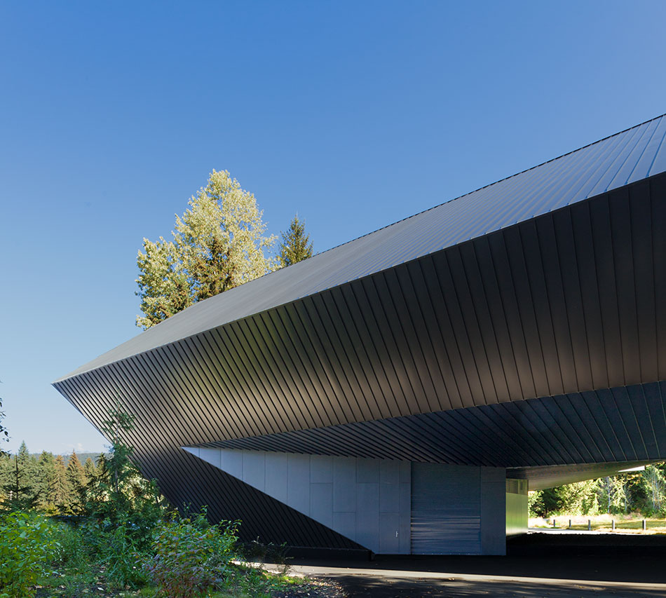 patkau architects audain art museum whistler british columbia canada designboom