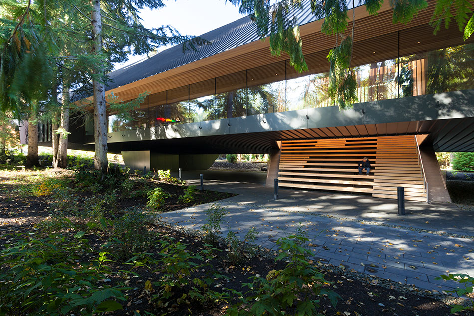 patkau architects audain art museum whistler british columbia canada designboom