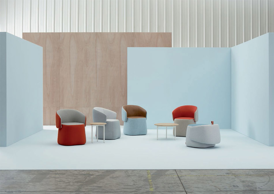 HAWORTH + patricia urquiola collaborate on office furniture