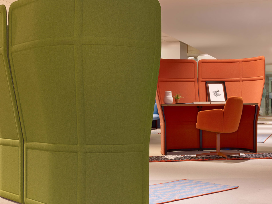 patricia urquiola: openest furniture HAWORTH NEOCON
