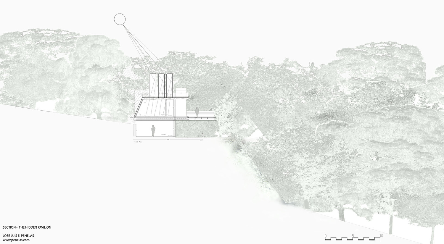 penelas architects the hidden pavilion las rozas madrid designboom