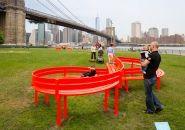 jeppe hein asks brooklyn installation visitors to please touch the art