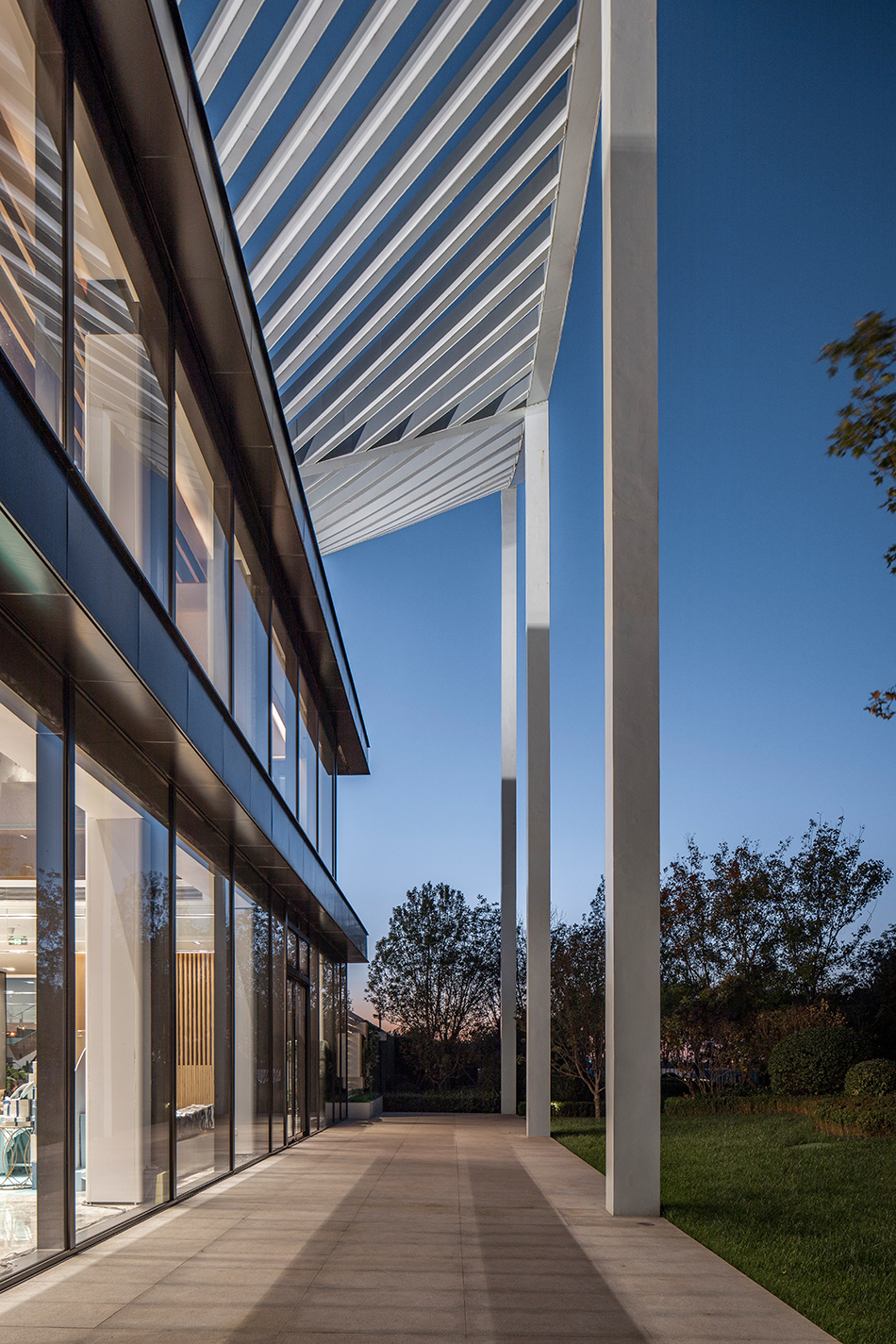 powerhouse company paper roof binhai tianjin china designboom