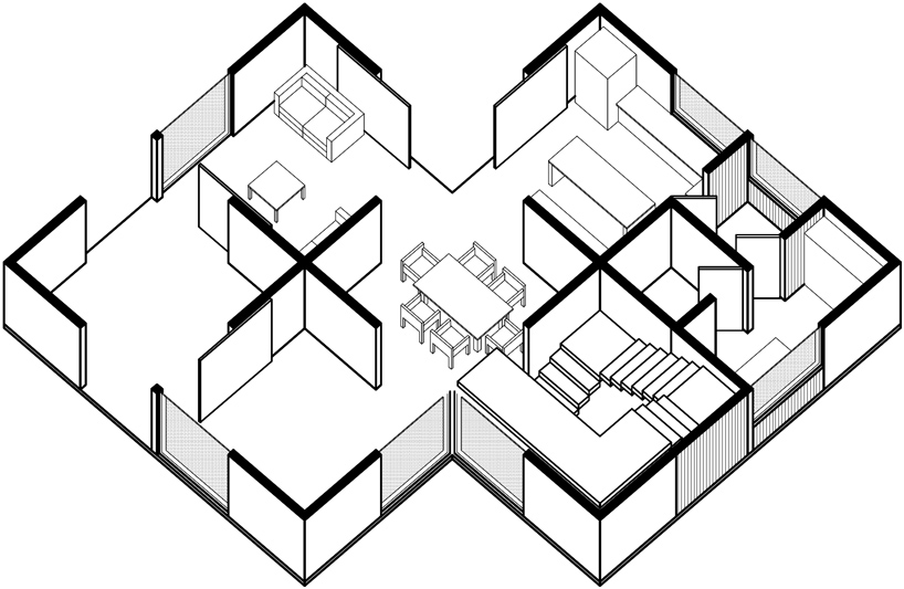 4. ISOMÉTRICO PLANTA BAJA