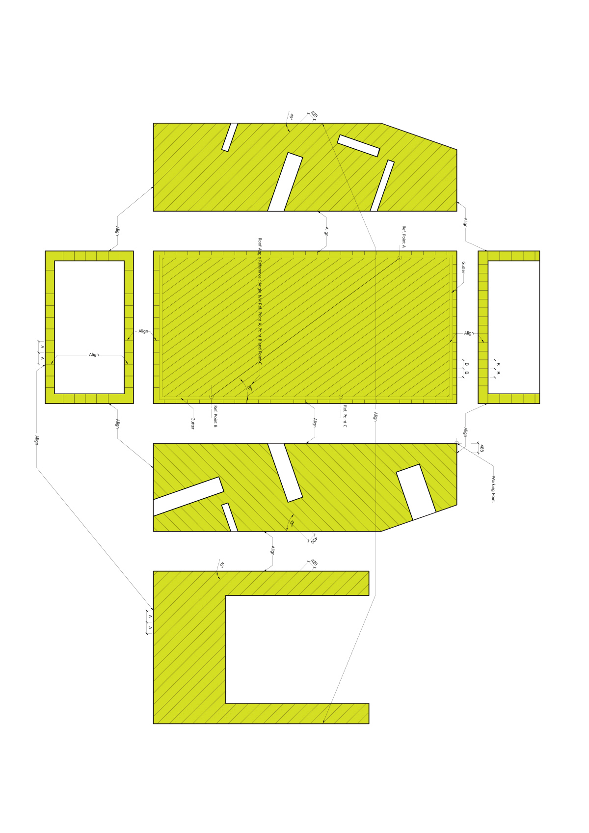 PRAUD leaning house chungpyong korea designboom