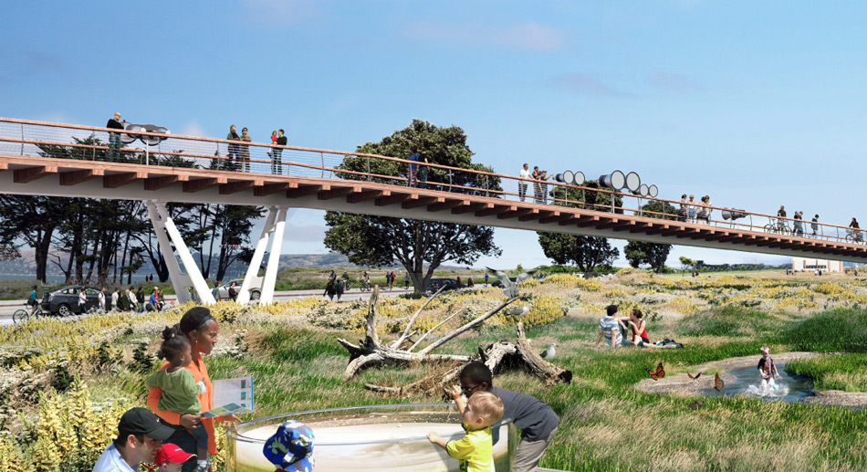 new presidio parklands competition san francisco designboom