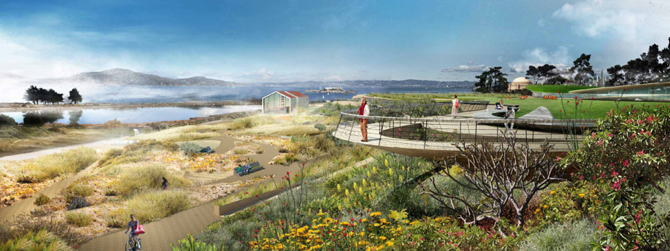 new presidio parklands competition san francisco designboom