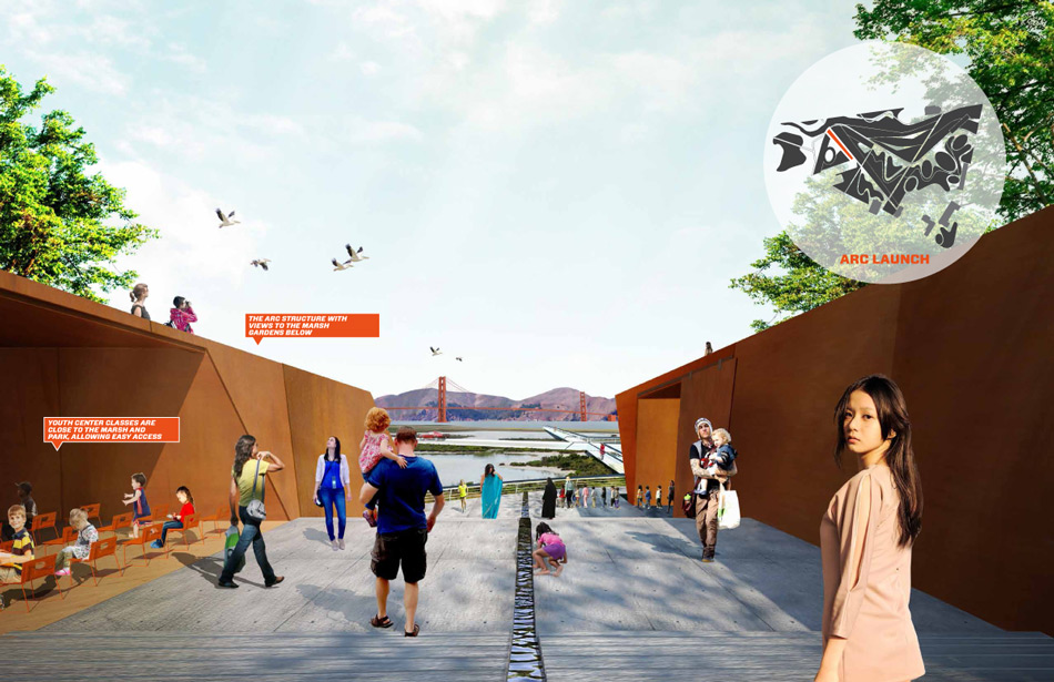 new presidio parklands competition san francisco designboom