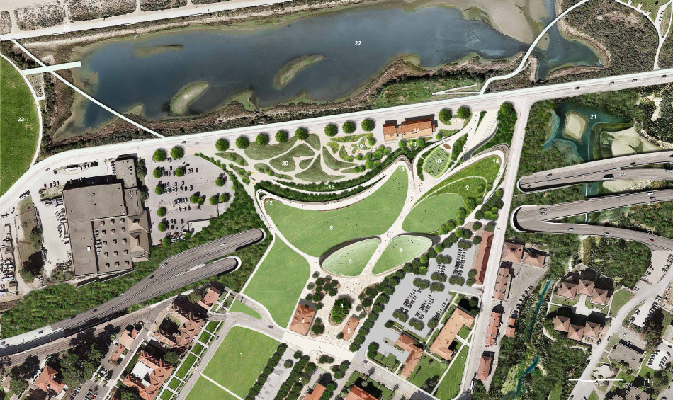 new presidio parklands competition san francisco designboom