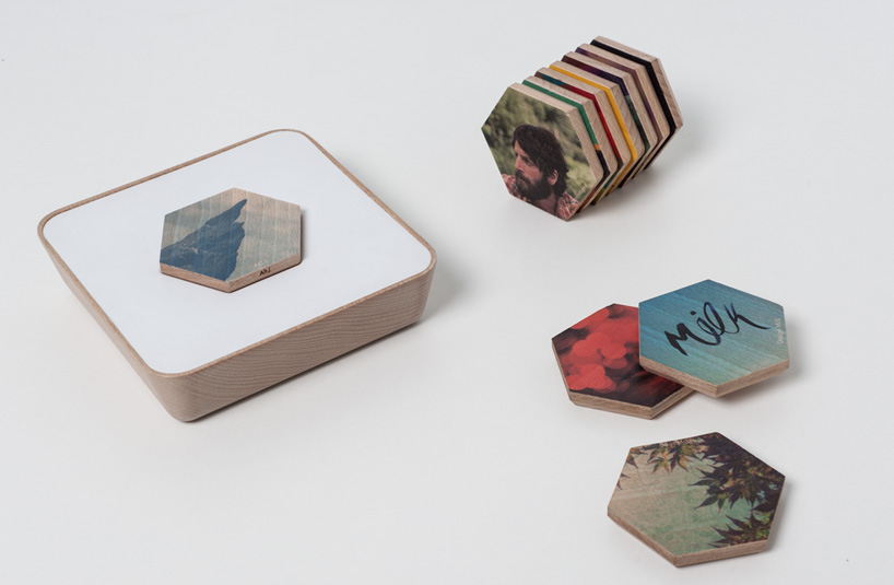 qleek digital wooden blocks share music, podcasts and playlists
