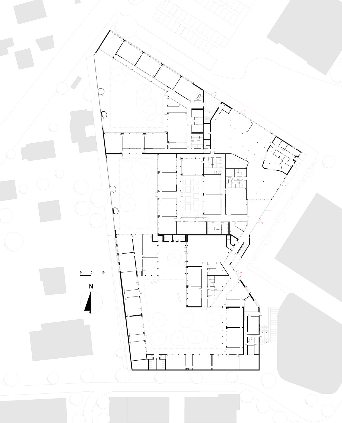 r2k architectes: groupe scolaire pasteur, france