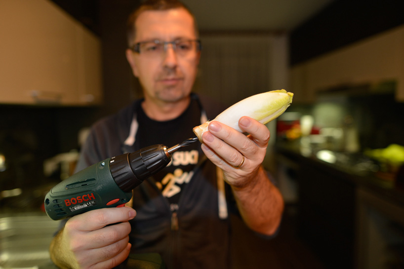 radu zaciu turns real fruits and vegetables into light bulbs