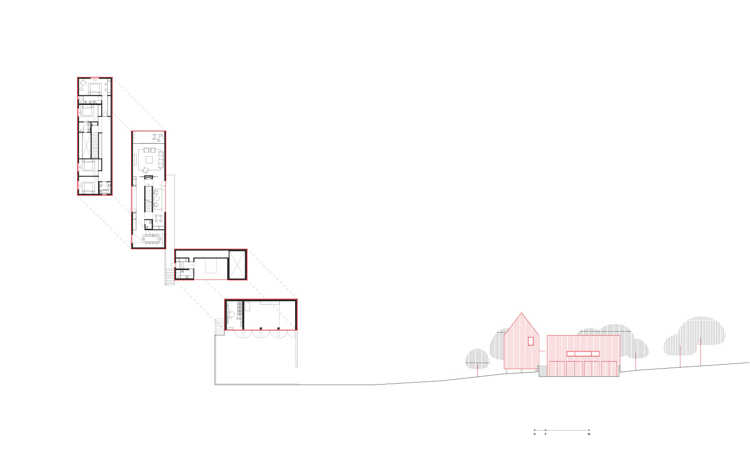 rebelo de andrade red house 3000 portugal designboom