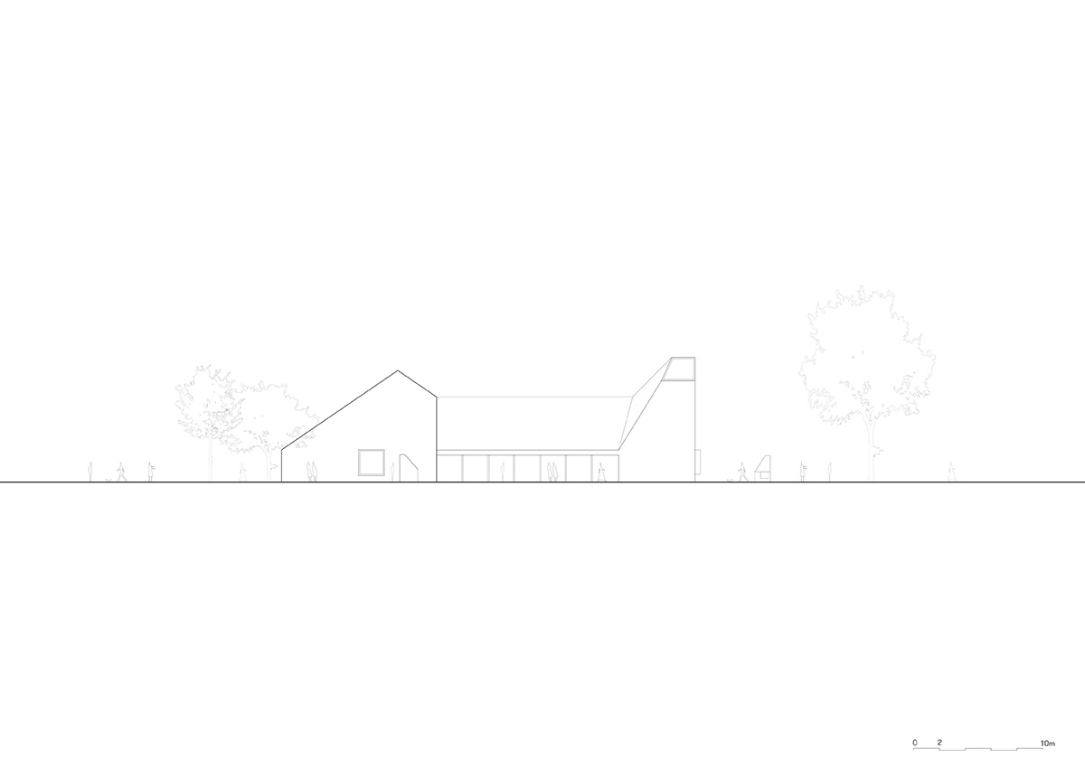 reiulf ramstad kornets hus visitor center hjorring denmark designboom