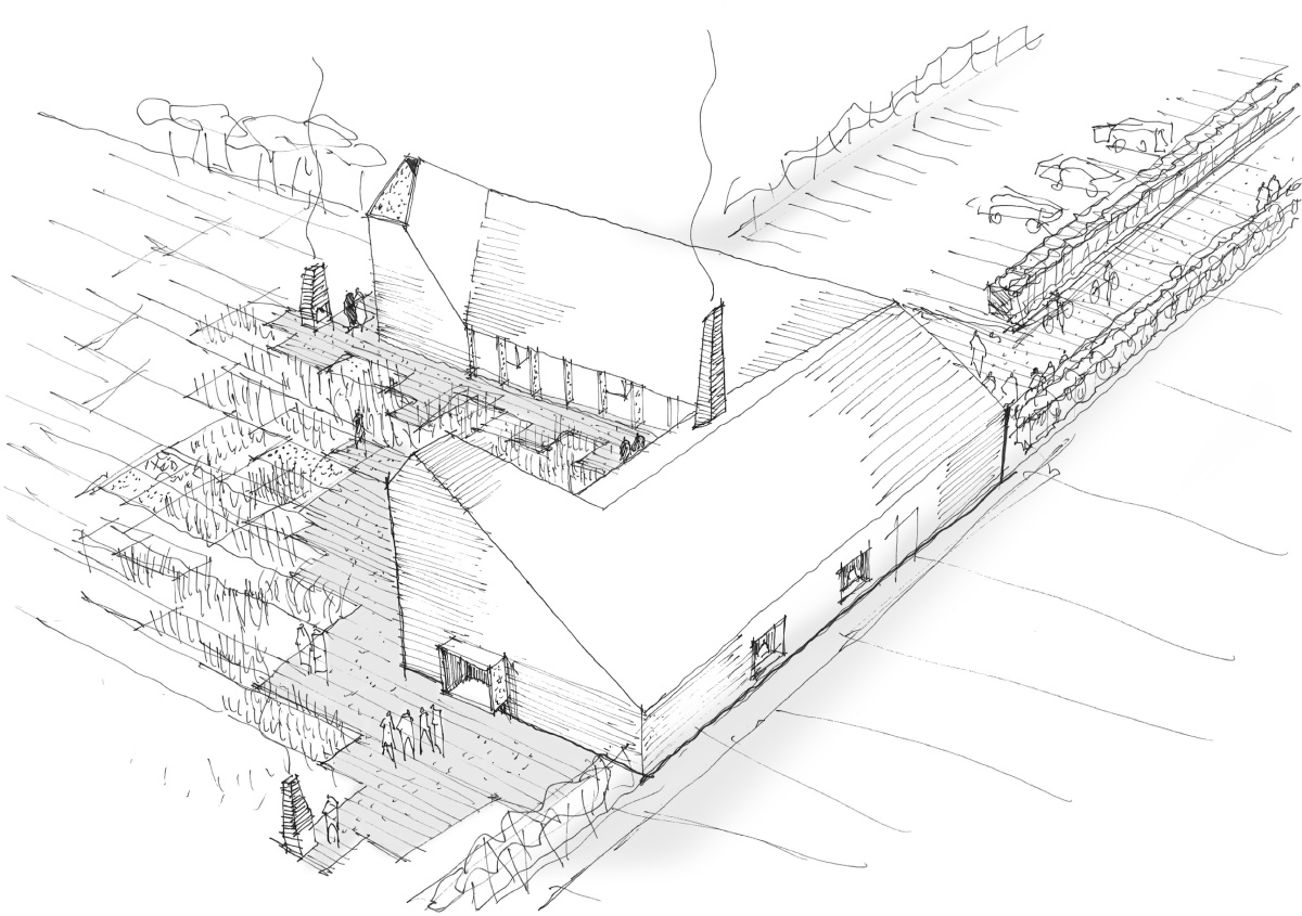 reiulf ramstad kornets hus visitor center hjorring denmark designboom