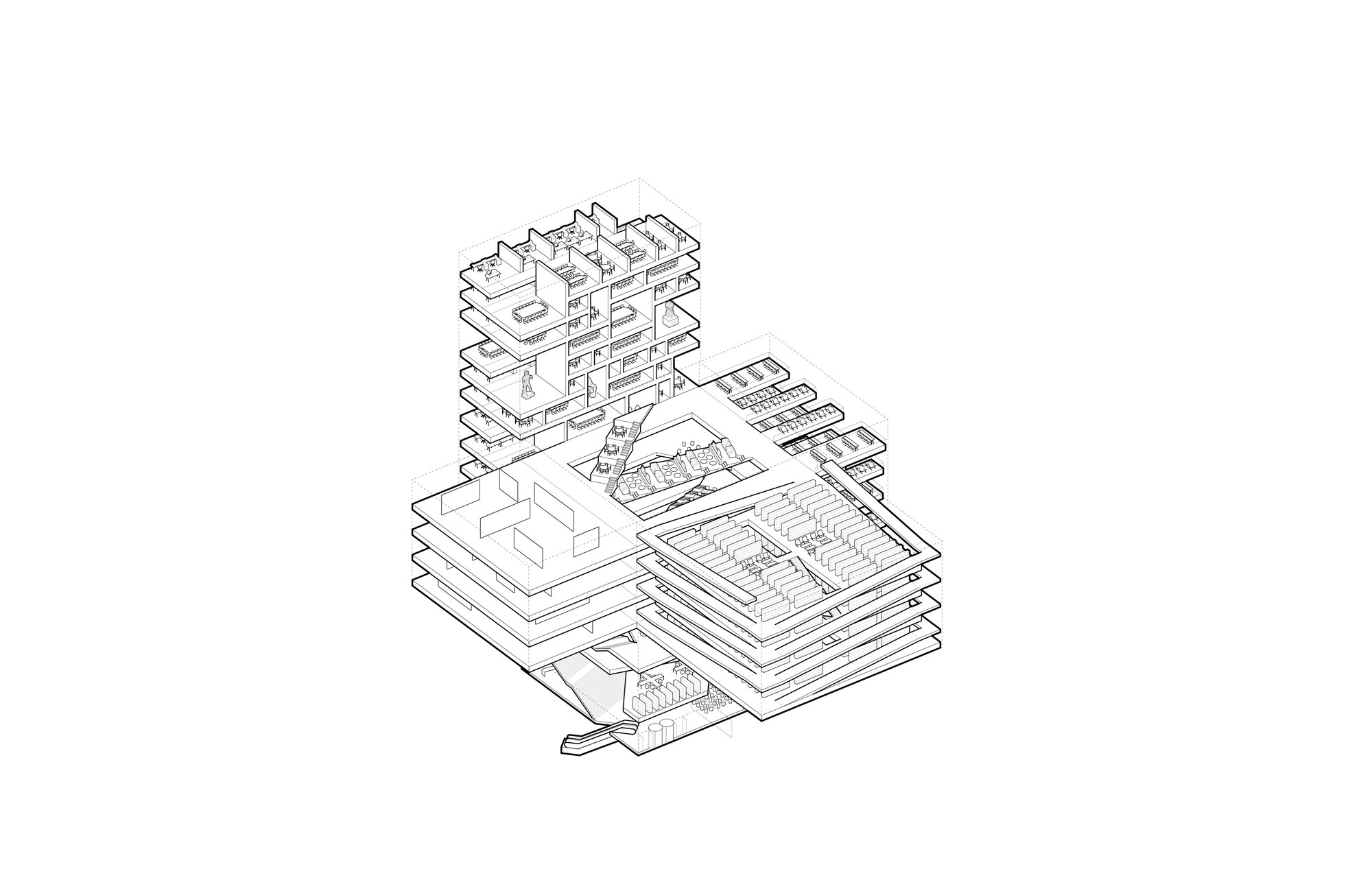 REX calgary new central library canada designboom