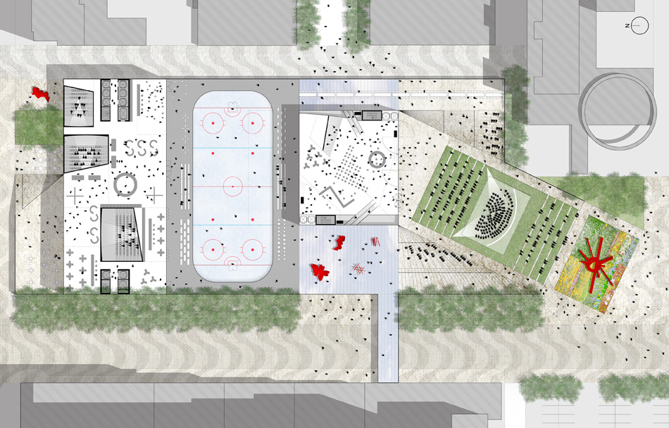 REX calgary new central library canada designboom