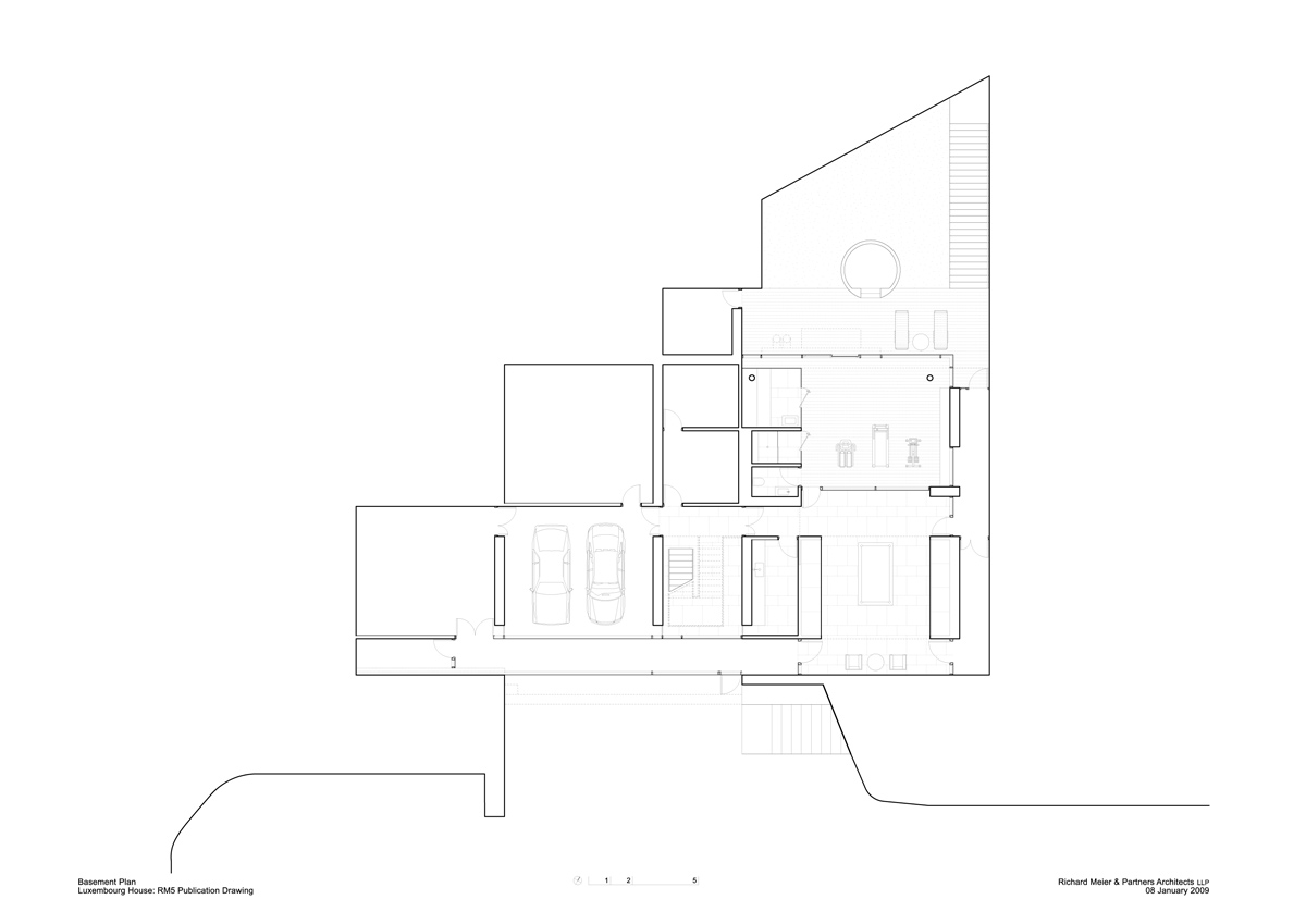 luxembourg house by richard meier built for privacy and seclusion