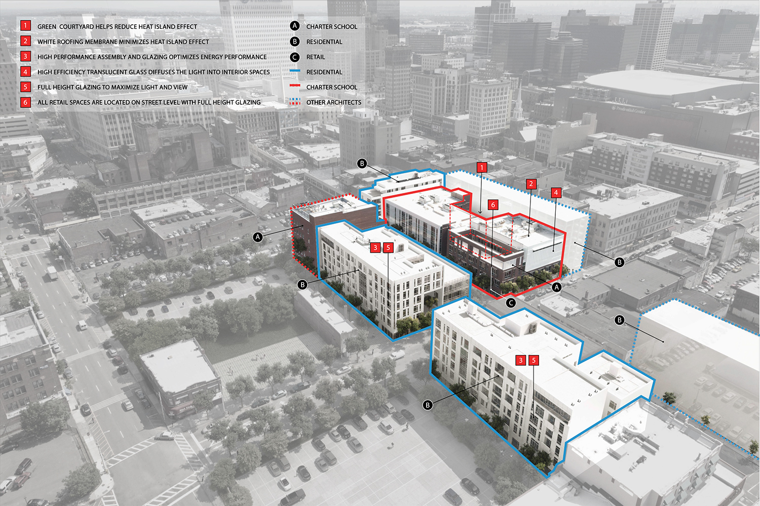 richard meier teachers village housing newark new jersey designboom